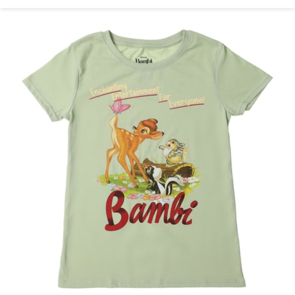 Disney Tops - Disney Bambi Graphic Juniors Tee